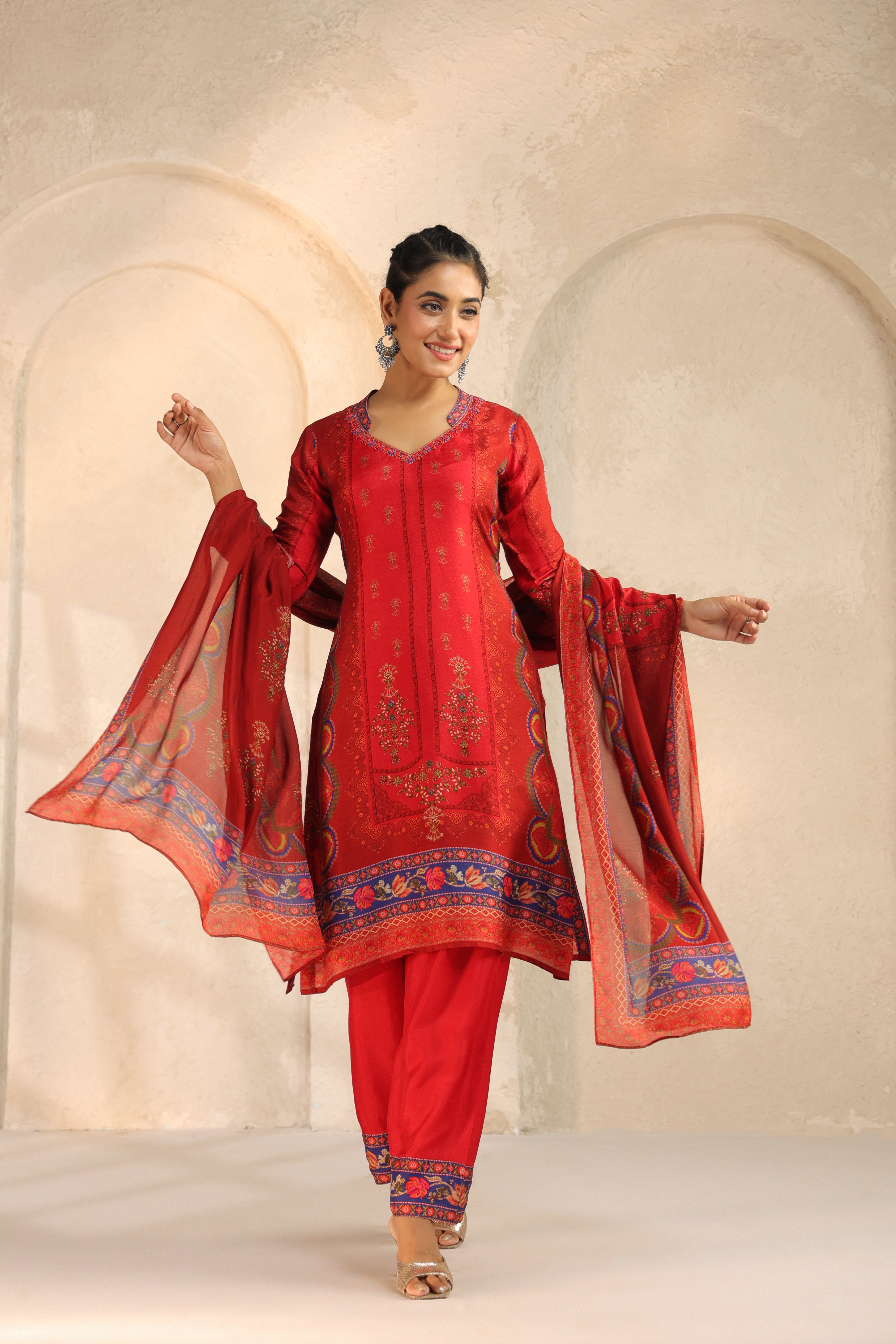WOMEN ETHNIC CHURIDHAR (3PC)